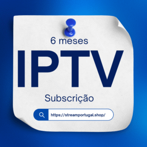 Subscrição de IPTV de 6 meses