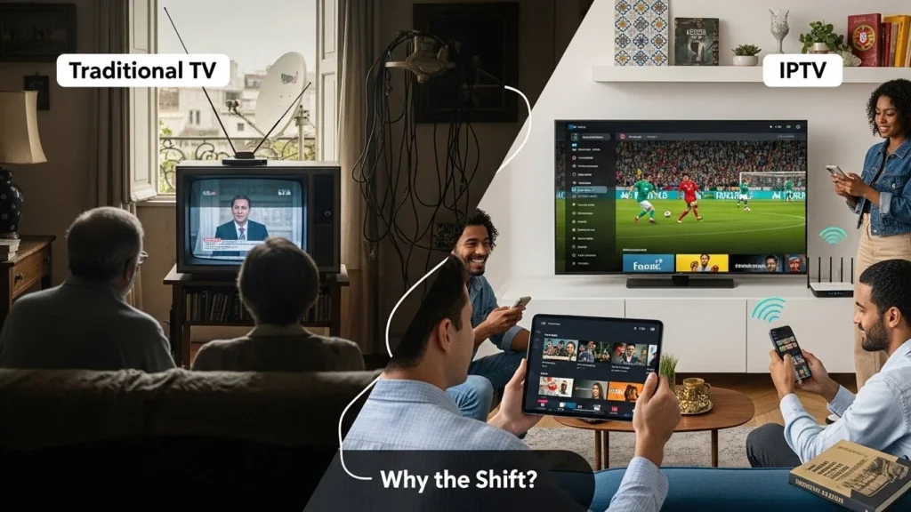 Por Que os Portugueses Estão Migrando Para o IPTV