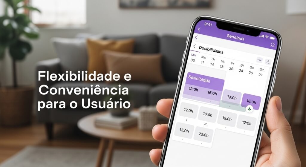 1) Flexibilidade e conveniência para o usuário
