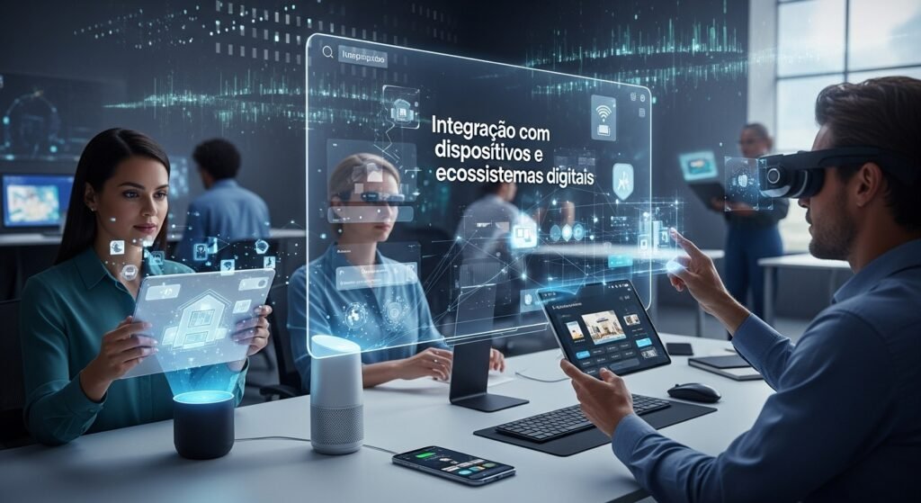 6) Integração com dispositivos e ecossistemas digitais