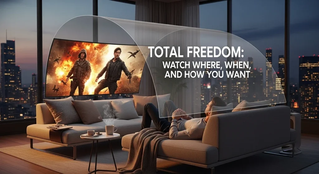 Liberdade Total: Assista Onde, Quando e Como Quiser